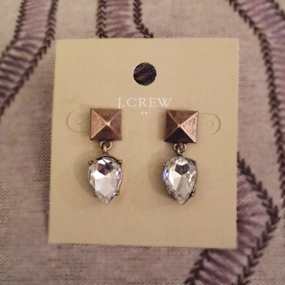 J. Crew Teardrop Earrings